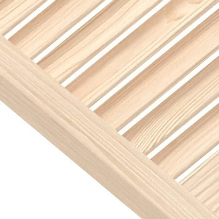  Uși de dulap design lambriu 4 buc. 39,5x39,4 cm lemn masiv pin