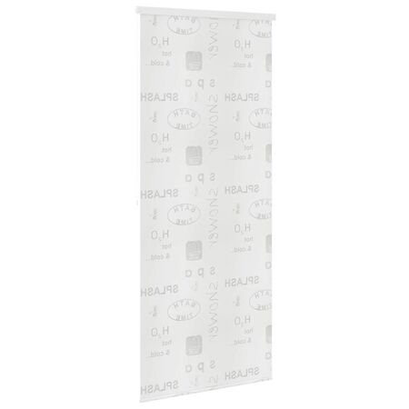  Roletă perdea de duș 100x240 cm Imprimeu Splash