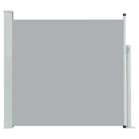  Copertină laterală retractabilă de terasă, gri, 170 x 300 cm