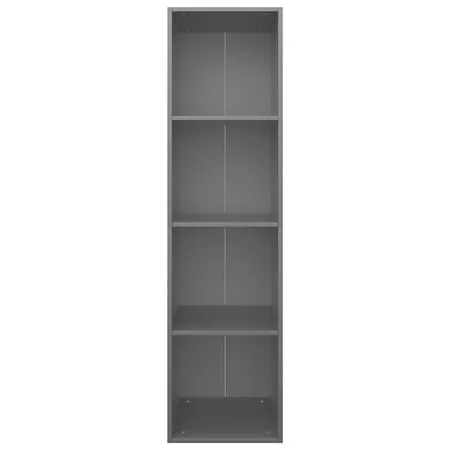  Bibliotecă/Dulap TV, negru, 36x30x143 cm, lemn prelucrat