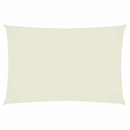  Parasolar din țesătură oxford, dreptunghiular, 2 x 4 m, crem 