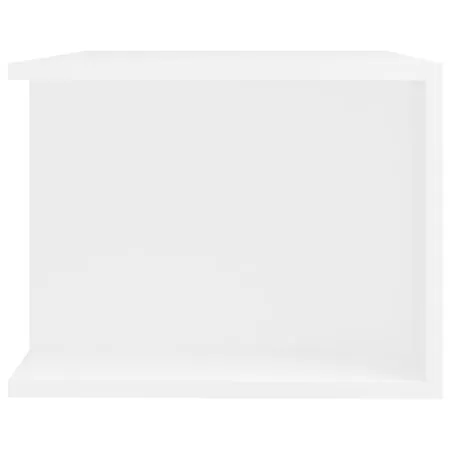  Comodă TV cu lumini LED, alb, 90x39x30 cm