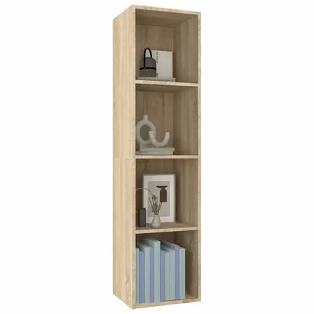  Bibliotecă/Dulap TV, stejar sonoma, 36x30x143 cm lemn prelucrat