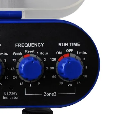 Temporizator electronic automat irigare grădină 2 orificii de evacuare