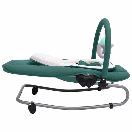  Balansoar pentru bebeluși, verde, oțel