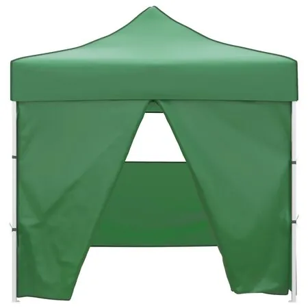 41468  Green Foldable Tent 3 x 3 m with 4 Walls 