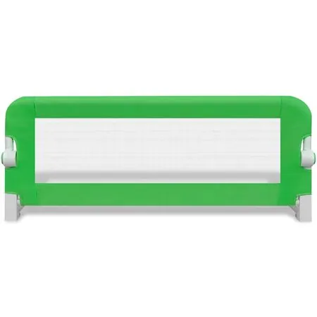  Balustradă de siguranță pentru pat de copil, verde, 102x42 cm