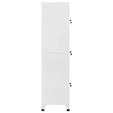  Dulap vestiar cu 3 compartimente, 38x45x180 cm  