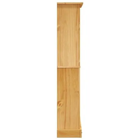  Bibliotecă 4 rafturi pin, stil mexican Corona 80x29x150 cm