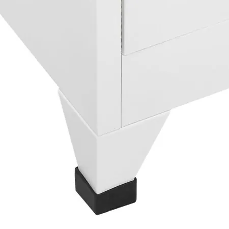  Dulap vestiar cu 3 compartimente, 38x45x180 cm  