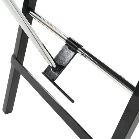  Scaun tratament facial, piele artificială, 185x78x76 cm, negru