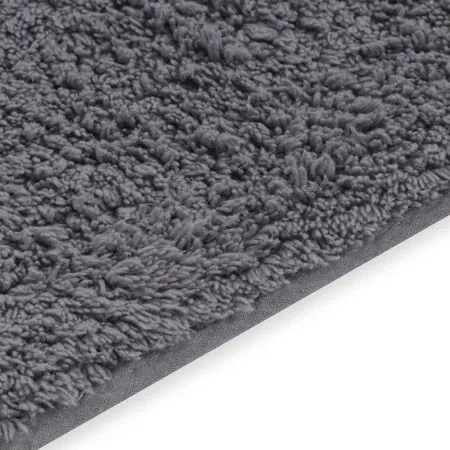  Set covorașe baie, 2 buc., gri, textil