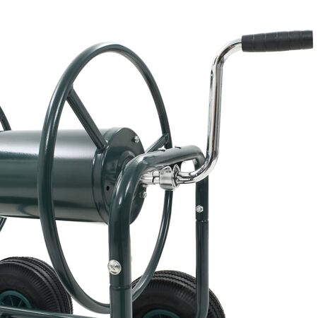  Cărucior pentru furtun de grădină cu racord 1/2", 75 m, oțel  