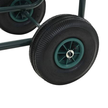  Cărucior pentru furtun de grădină cu racord 1/2", 75 m, oțel  