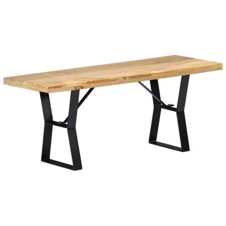  Bancă, 110 cm, lemn masiv de mango