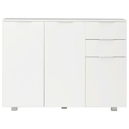  Dulap, alb extralucios, 107x35x80,5 cm