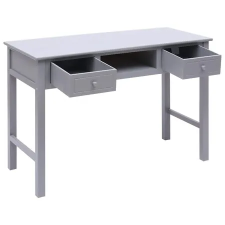  Birou de scris, gri, 110 x 45 x 76 cm, lemn