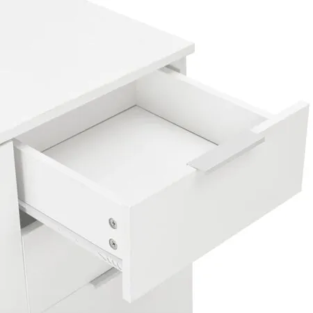  Dulap, alb extralucios, 107x35x80,5 cm