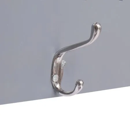  Cuier de perete FAMILY, gri, 74 x 29,5 cm