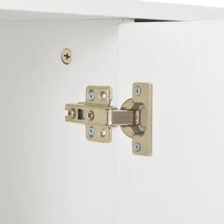  Dulap, alb extralucios, 107x35x80,5 cm