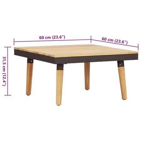  Set mobilier de grădină 8 locuri cu perne lemn masiv de acacia