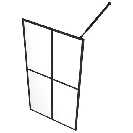 Paravan duș walk-in, 80x195 cm, sticlă securizată transparentă