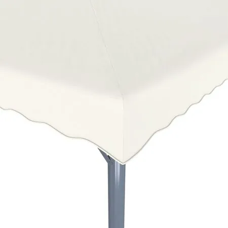 48062  Gazebo 400x300 cm Cream Aluminium