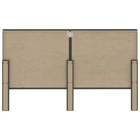    Tăblie capitonată, gri închis, 160 x 200 cm, material textil 