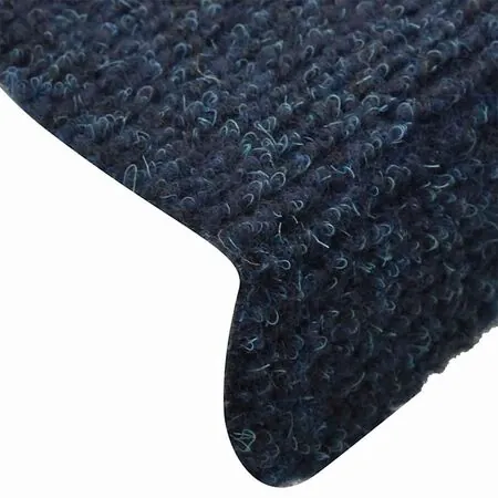  Covorașe scări autoadezive 15 buc bleumarin 65x21x4 cm punch