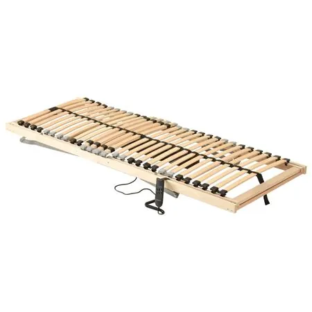  Bază de pat electrică cu șipci, 28 șipci, 7 zone, 100 x 200 cm