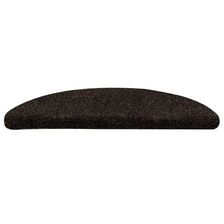  Covorașe scări autoadezive 15 buc maro închis 56x17x3 cm punch