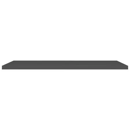  Rafturi de perete suspendate 4 buc. negru 120x23,5x3,8 cm MDF