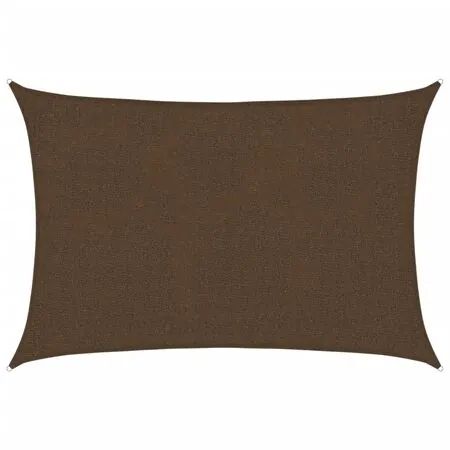  Pânză parasolar, maro, 2 x 3, m HDPE, 160 g/m²