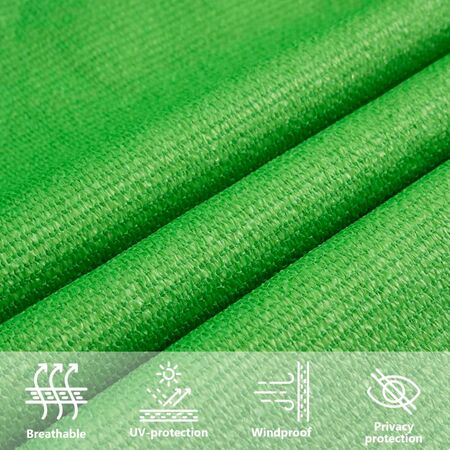  Pânză parasolar, verde deschis, 5x7 m, 160 g/m², HDPE