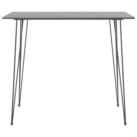  Set mobilier de bar, 5 piese, negru