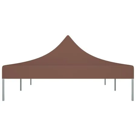  Acoperiș pentru cort de petrecere, maro, 6 x 3 m, 270 g/m²