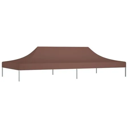  Acoperiș pentru cort de petrecere, maro, 6 x 3 m, 270 g/m²