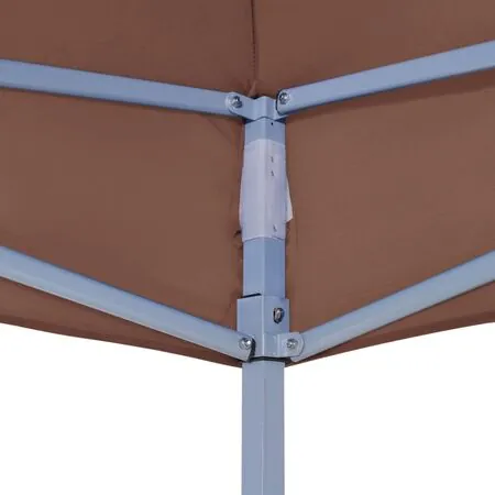  Acoperiș pentru cort de petrecere, maro, 6 x 3 m, 270 g/m²