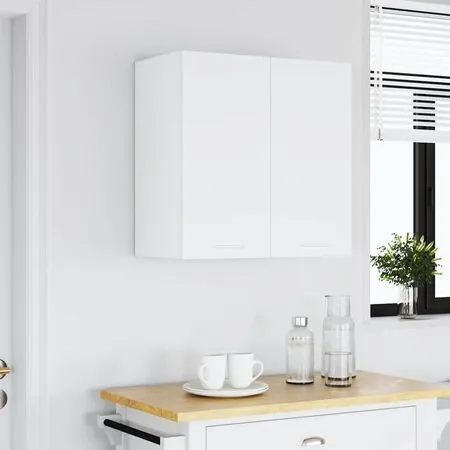  Dulap suspendat “Lyon”, alb, 60 x 31 x 60 cm, lemn prelucrat
