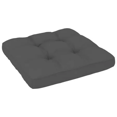  Set mobilier paleți cu perne, 4 piese, negru, lemn pin tratat