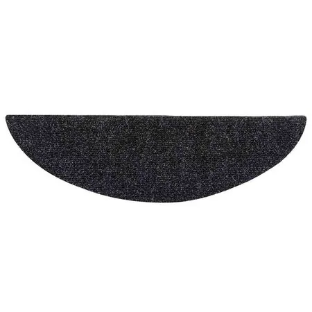  Covorașe scări autoadezive, 10 buc., negru, 56x17x3 cm, punch