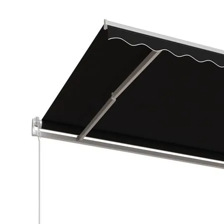  Copertină retractabilă automat, antracit, 400x350 cm