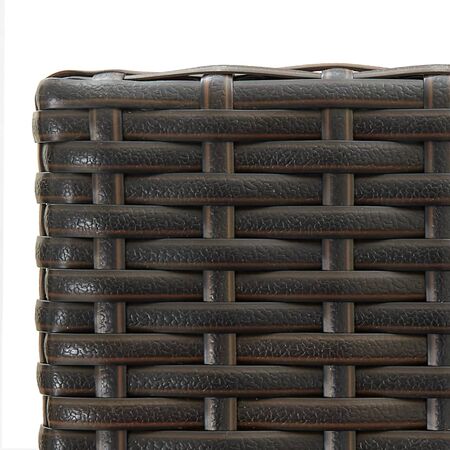 Set mobilier de bar de grădină, 5 piese, maro