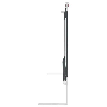  Balustradă de protecție pat copii, gri închis, 100x25 cm textil