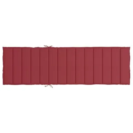  Pernă de șezlong, roșu vin, 200x70x3 cm, textil oxford