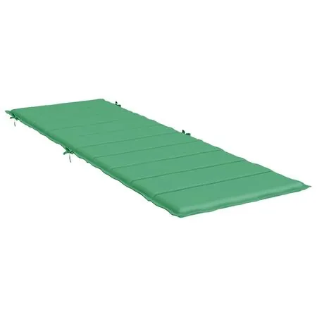  Pernă de șezlong, verde, 186x58x4 cm, textil oxford