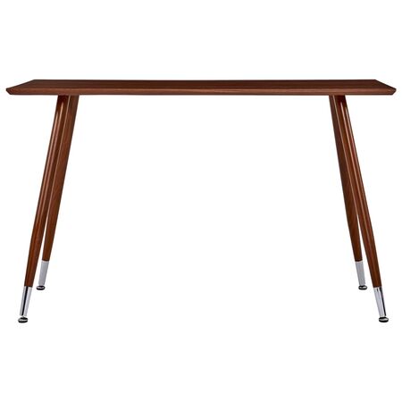  Masă de bucătărie, maro, 120x60x74 cm, MDF