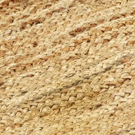  Covor manual, natural, 80 x 160 cm, iută