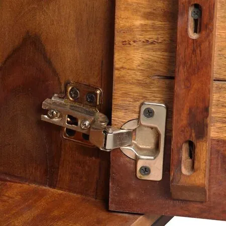  Dulap din lemn masiv de palisandru, 120 x 30 x 80 cm