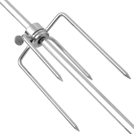  Rotisor cu motor profesional pentru grătar, oțel, 1000 mm